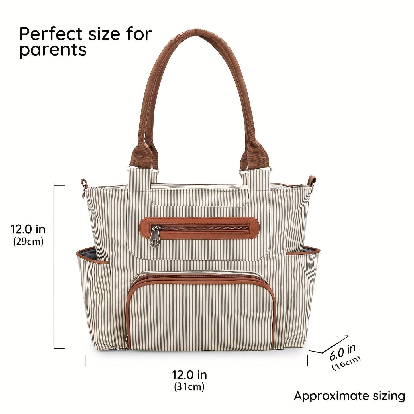 Mommy Bag Handbag: A Spacious and Versatile Mother Baby Outing Handbag, Perfect for Christmas, Halloween, Thanksgiving, or as a Gift for Carnival.