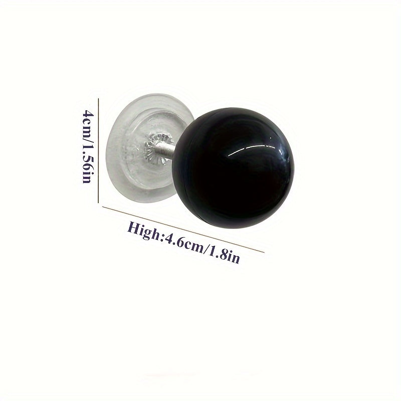 Modern lever ball switch sticker for light switch, drawer handle, toilet pusher - no battery needed, easy stick-on design.