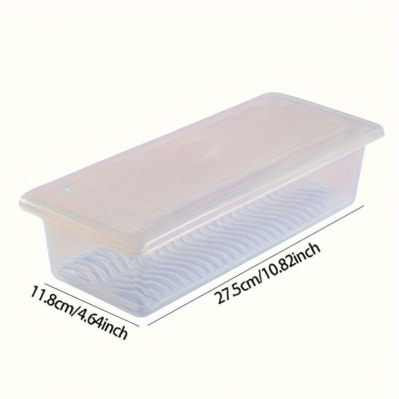 Magic Tool for Keeping Vegetables and Fruits Fresh - Refrigerator Storage Box with Drainage Separation, Freezer Storage for Household- 3 Pieces