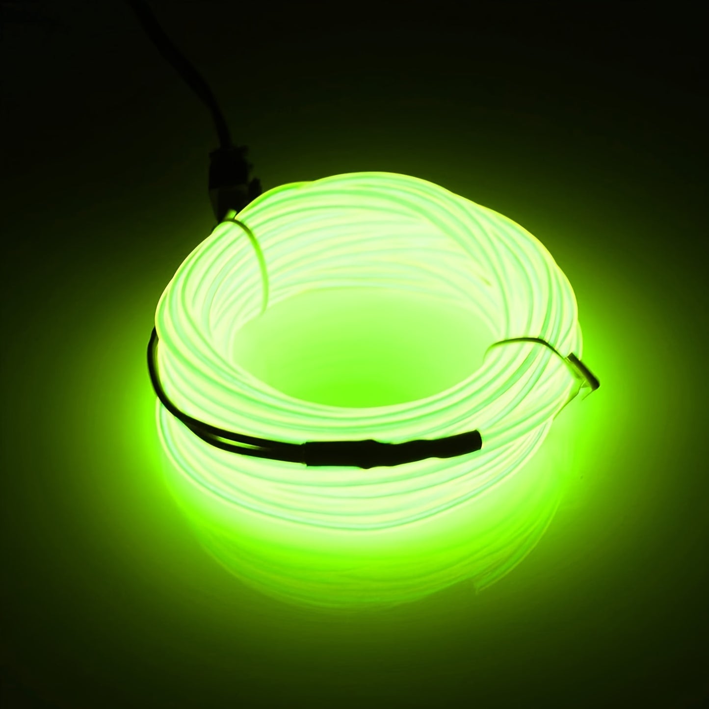 Bright Neon Light Strip for DIY decorating, festivals, Halloween, Christmas, and parties with 360° illumination.