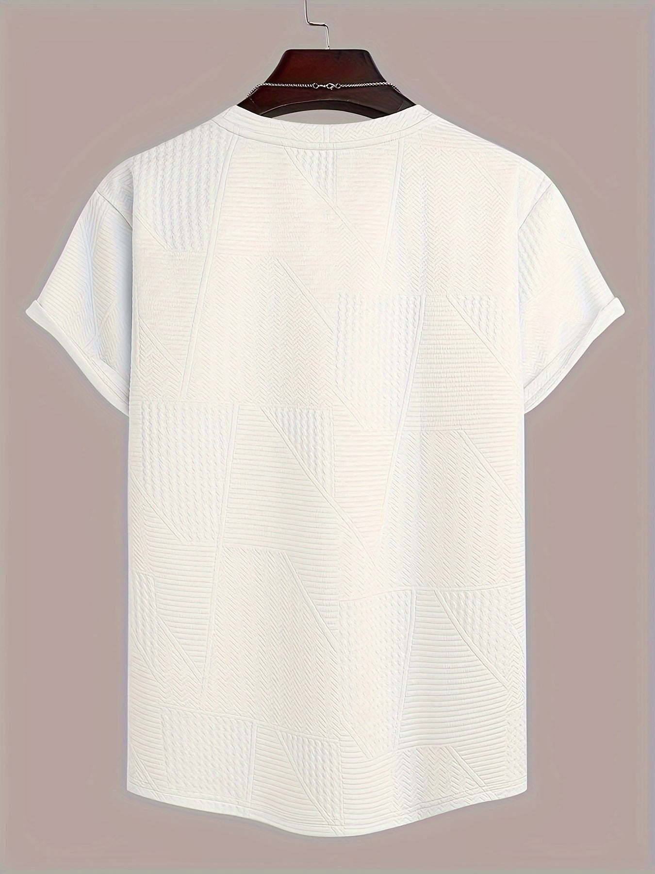 Jacquard Tee for Men