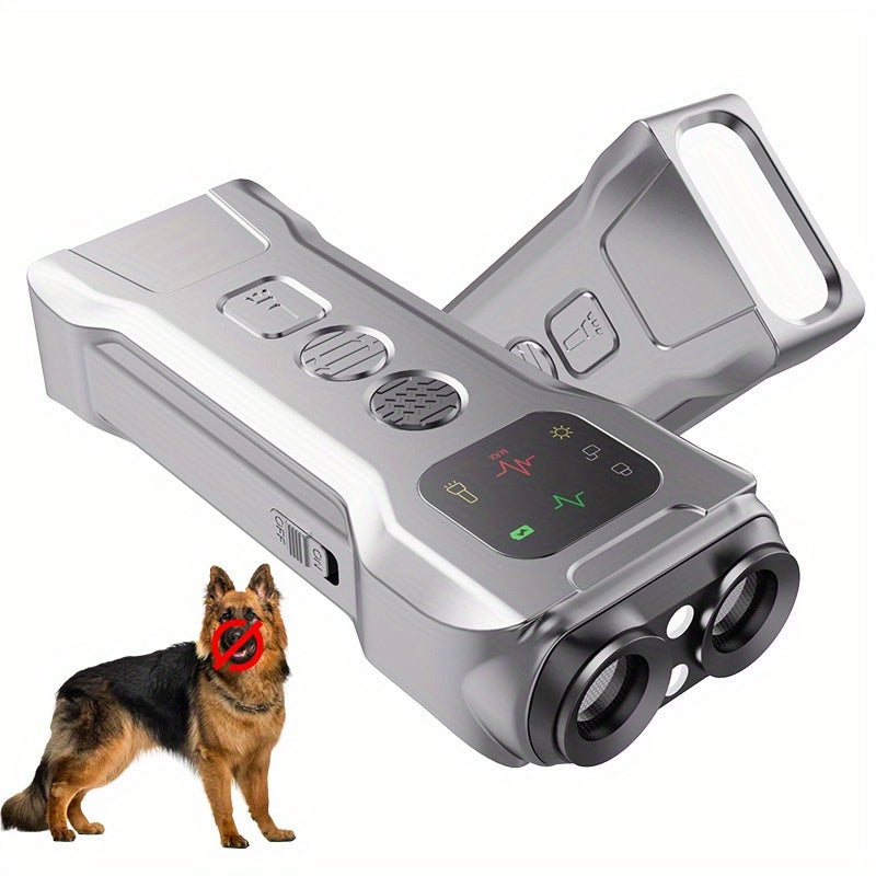 Safe way to train your dog with bark stopper and screen lighting.