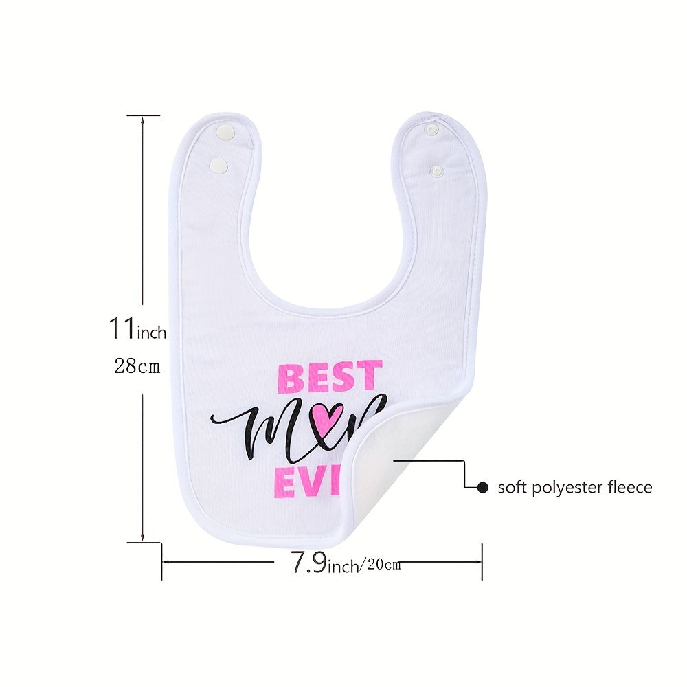 Set of 3 Baby Bibs: Keep Your Little One Fresh and Fashionable Through Teething!