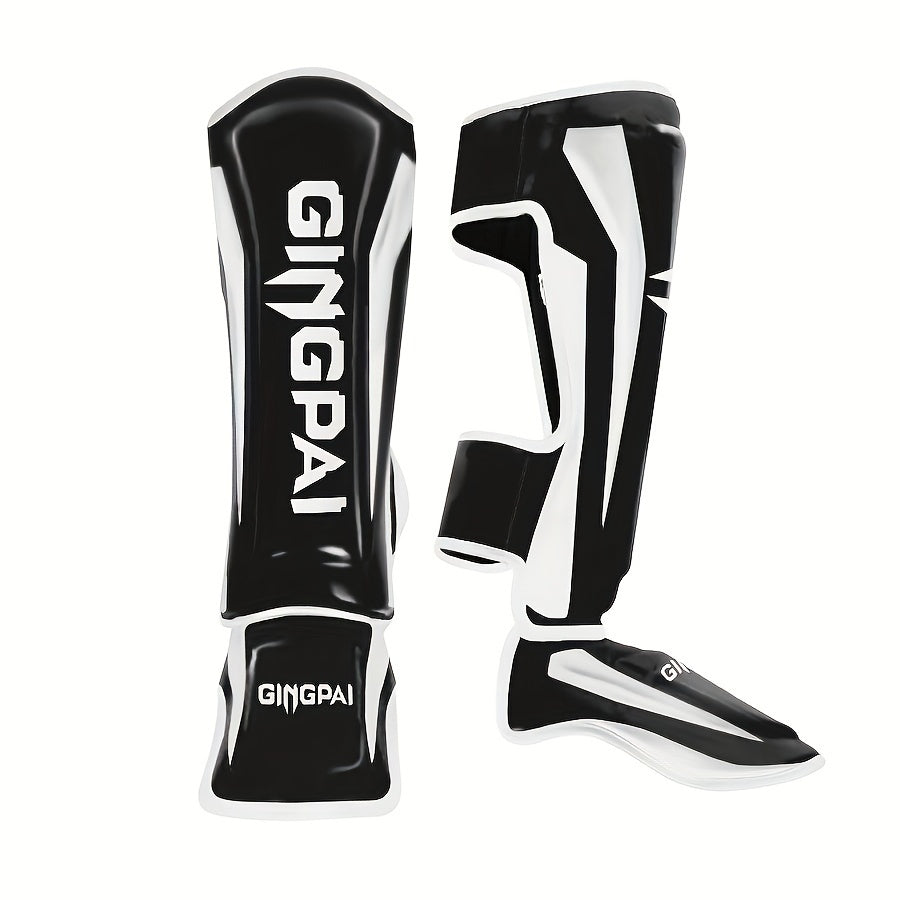 GINGPAI Professional MMA & Muay Thai Kickboxing Gear, Unisex Combat Sports Protective Gear in PU Material, Multiple Colors for Training & Competition.