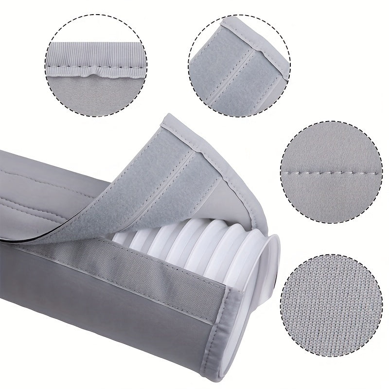 Insulated AC Hose Cover for Portable Air Conditioner - Thick 1pc Wrap for Heat Insulation on 12.7cm & 14.99cm Exhaust Hoses, No Electricity Required - Ideal for Auto Repair