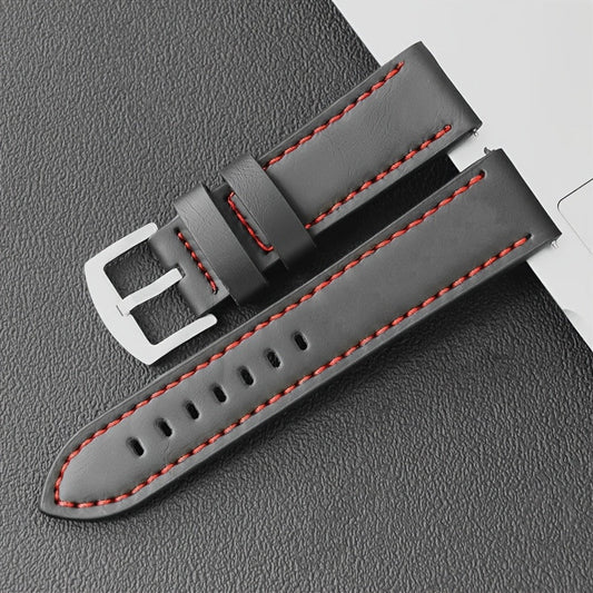 Fashionable and professional, this Men's Watch Strap in 20mm and 22mm sizes is the perfect replacement for your smart watch. Complete your look with this stylish accessory.