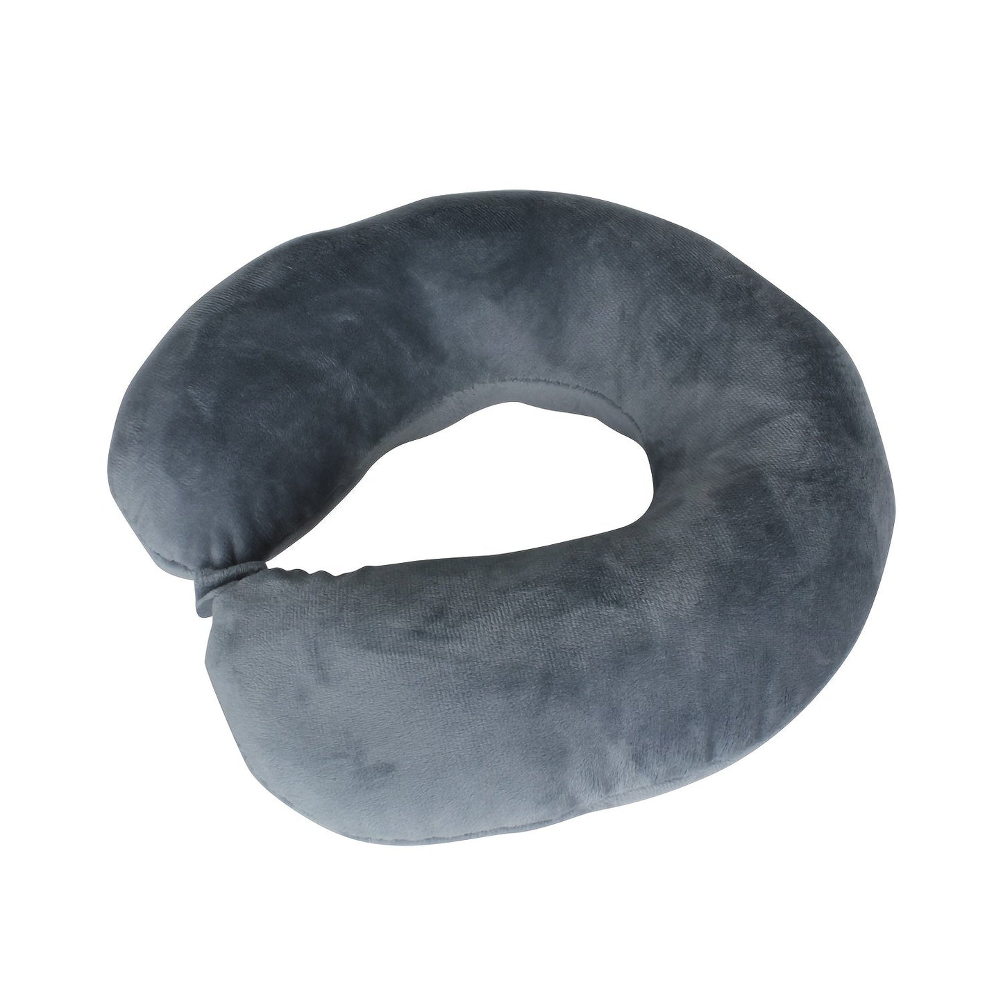 One U-shaped Travel Neck Pillow, suitable for adults, perfect for napping, sleeping, or resting while traveling. Can be used in cars, airplanes, offices, or while camping. Perfect for students as well.