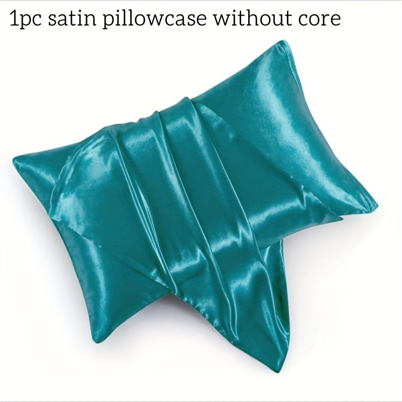 One popular classic color satin pillowcase with comfortable feel, featuring an envelope closure for easy use. A great choice for promoting healthy skin and hair.