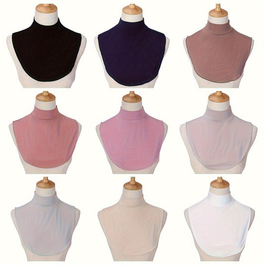 Women's Elastic Fake Collar for Casual and Warmth