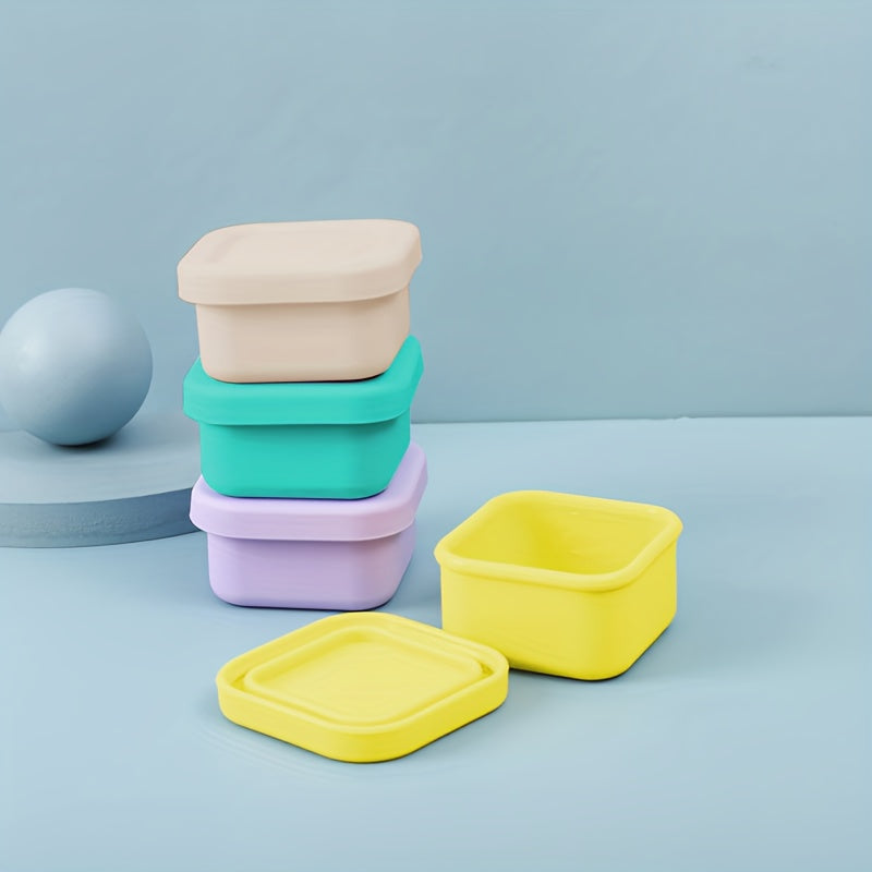 Get yourself a handy 1pc Silicone Storage Box that doubles as a Crisper Box and Portable Lunch Box, perfect for teenagers and working professionals at school, the canteen, or back-to-school. Ideal for use in the classroom, at college, for school