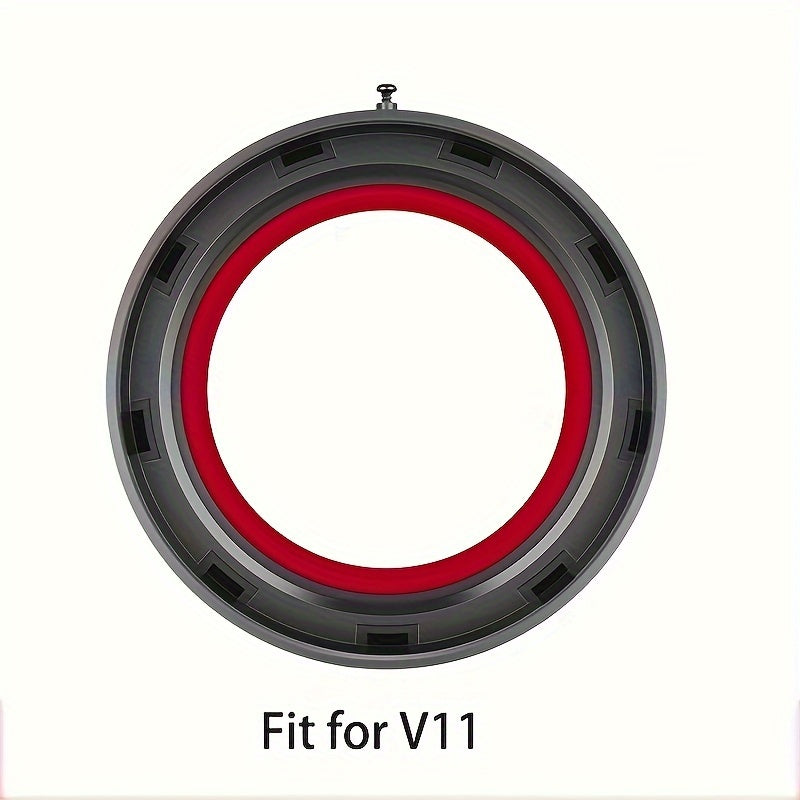 Upgrade your Dyson V10/V11 Vacuum Cleaner with a Long-lasting PVC Dust Bin Seal Ring for Improved Suction and Performance