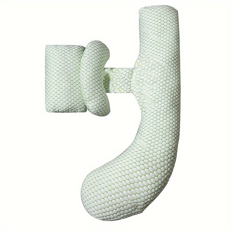 Maternity Pillow for Pregnancy Support - Soft Belly and Waist Support Pillow for Pregnant Women