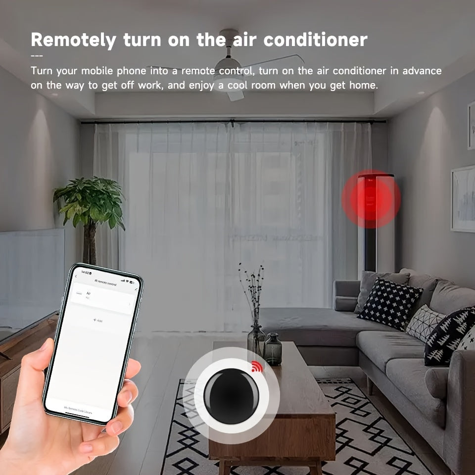 Yours WiFi IR Smart Infrared Universal Remote Control with Timer Function and Language Assistant Support