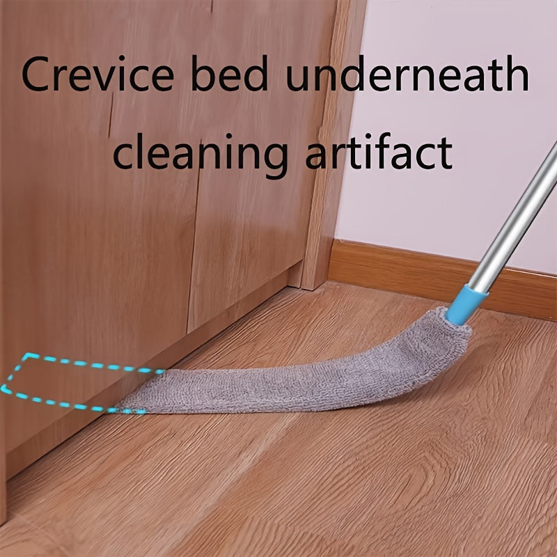 1 Piece Washable Duster for Cleaning Bed Bottom, Retractable Crevice Dust Brush, Flexible Floor Dusting Brush, Durable Cleaning Tool for Sofa Bed and Furniture, Ideal for Christmas Cleaning Supplies.