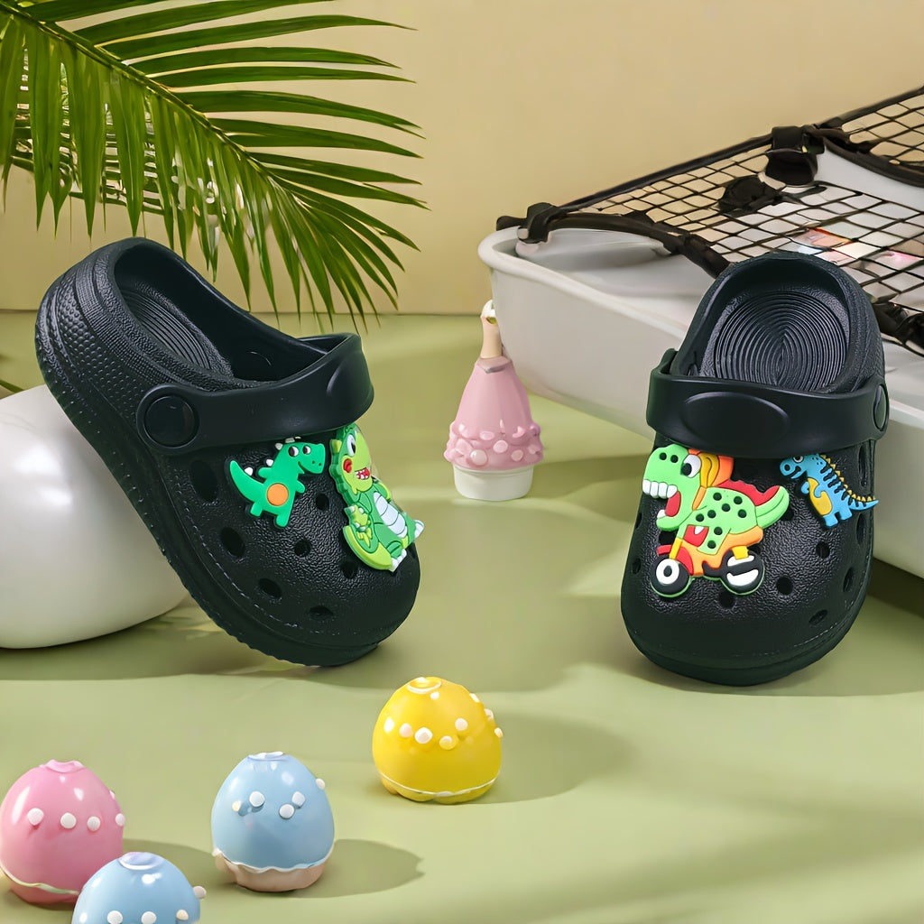 Kids' Summer Clogs - Breathable EVA Sandals with Cartoon Design - Perfect for Indoor/Outdoor wear.