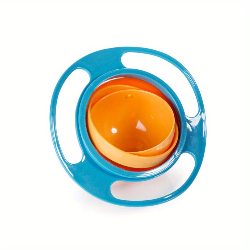 The perfect gift for Halloween, Christmas, Thanksgiving, or Easter - a versatile 360-degree rotating baby feeding bowl for mixing salad, soup, fish, fruit, rice, and sugar.