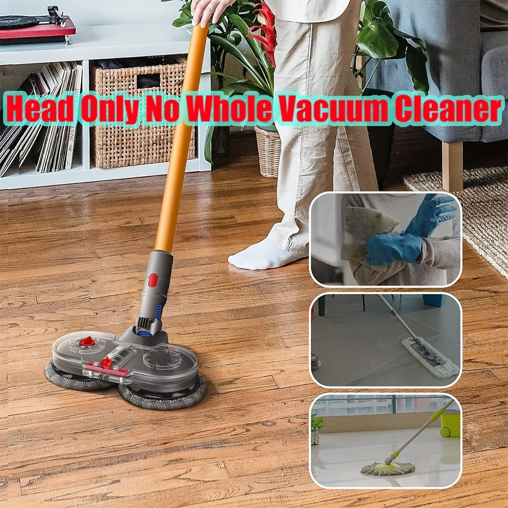 Upgrade your cleaning routine with the Electric Mop Head Brush Attachment. This attachment comes with a water tank and is compatible with V7, V8, V10, and V11 cordless stick vacuum cleaners. The dusting brush is perfect for reaching those hard-to-reach