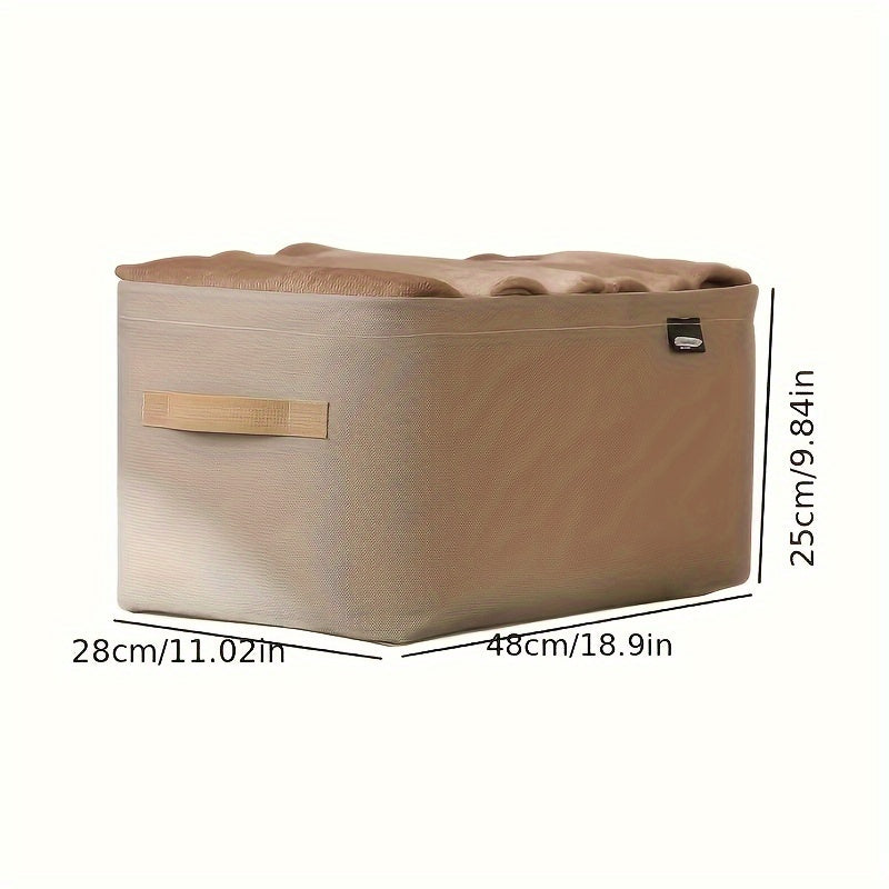 Multifunctional, Durable Storage Box with Convenient Handles - Great for Storing Clothes, Toys, and More, Rectangular Design - Perfect for Organizing Your Home and Kitchen