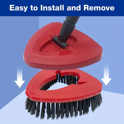 The Home Times EasyWring 1-Tank System Mop Kit is a convenient cleaning solution that includes a stainless steel handle, scrub brush head, base, and 2 spin heads. This kit is compatible with O-Ceda and other Easy Cleaning Accessories, making cleaning a