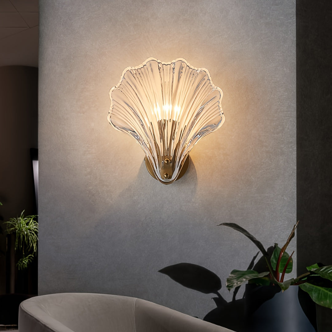 LED wall sconce with glass shell, color changing light, hard-wired switch, detachable fixture, easy installation, for bedroom, living room, stairs - no batteries needed.