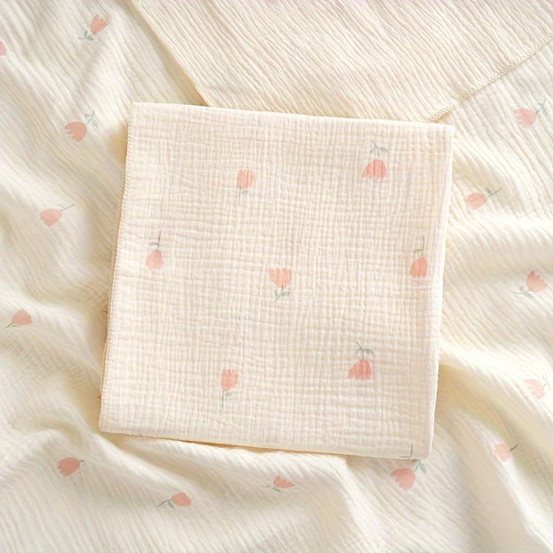 [Top Pick] Korean-Style Youth Swaddle Blanket - Soft and Absorbent Gauze Towel for Kids, Gentle Hand Wash Recommended