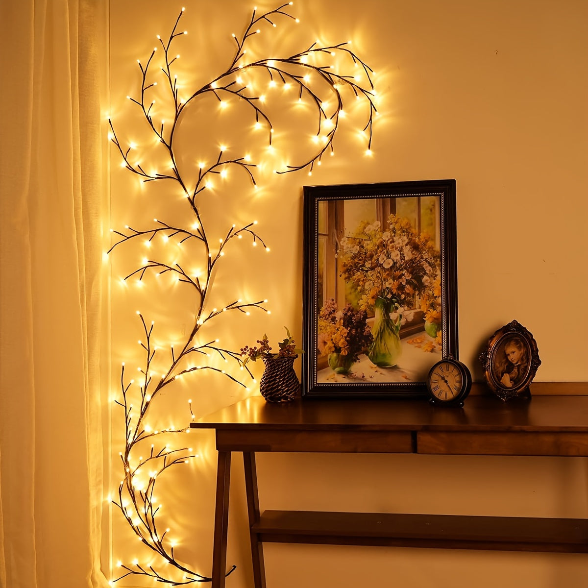 White Birch Tree Light with 96LEDs, 8 modes, perfect for decorating home, party, or as a gift for birthdays and holidays.