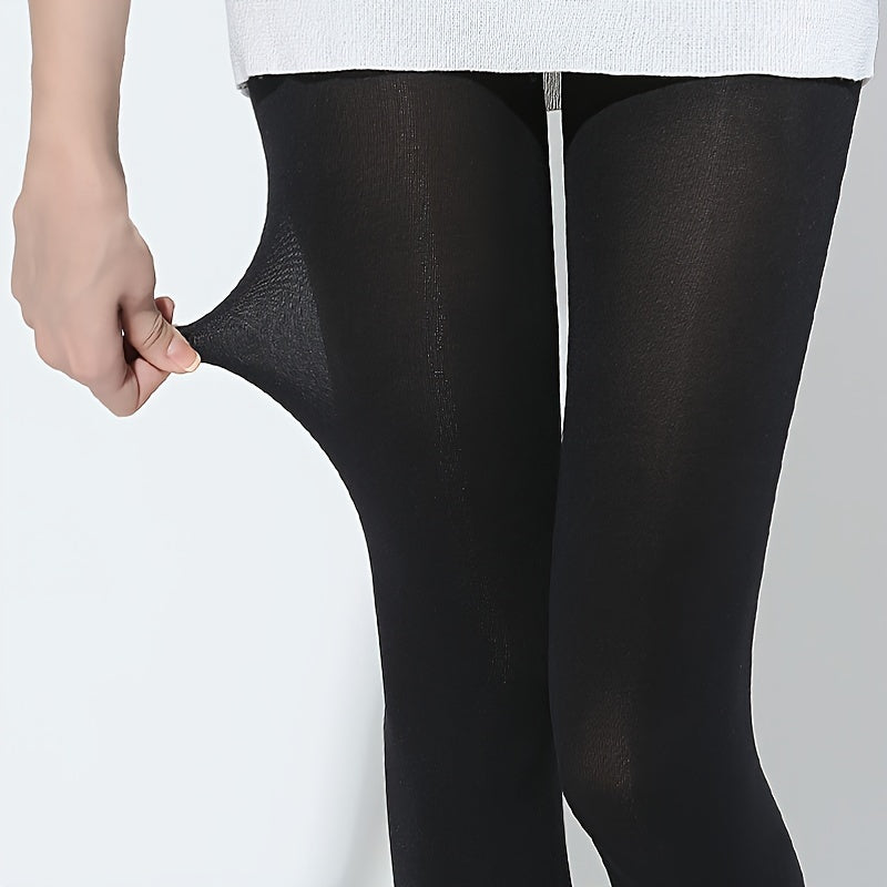 Versatile 80D High Waisted Leggings for Spring and Autumn, Women's Stockings and Hosiery