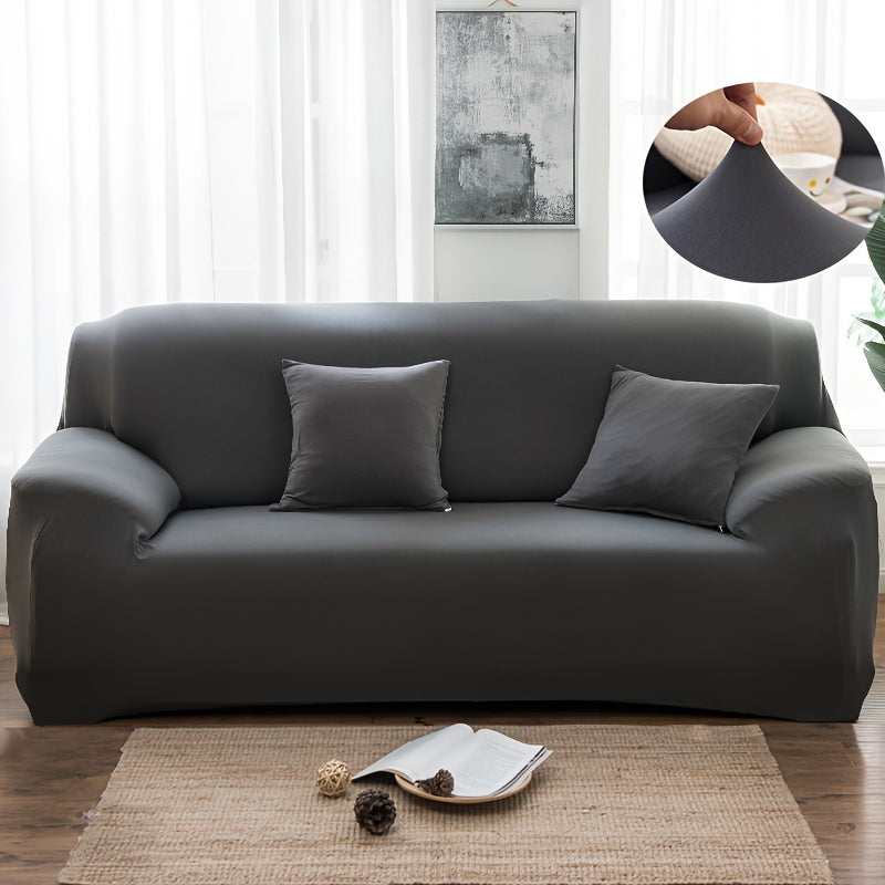 Durable, non-slip sofa cover resistant to cat scratches, suitable for any room, with minimalist design for home decoration.