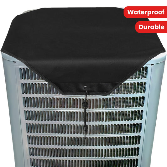 Protect your standard air conditioner from the elements with this durable and waterproof cover. Suitable for all seasons, this weather-resistant cover fits most sizes and provides outdoor protection during the winter months.