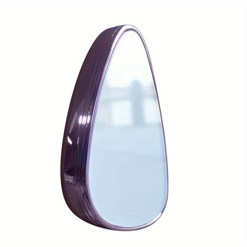 Waterproof nano hair eraser with purple handle for painless exfoliation on various body areas.