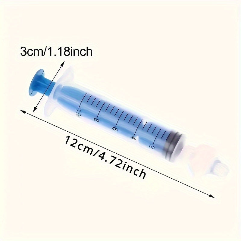 Set of 4 Baby Nasal Aspirators - Includes 10ml Silicone Irrigator Syringes for Infants aged 0-3 Years - Gentle Nose Cleaning and Rhinitis Flushing Devices