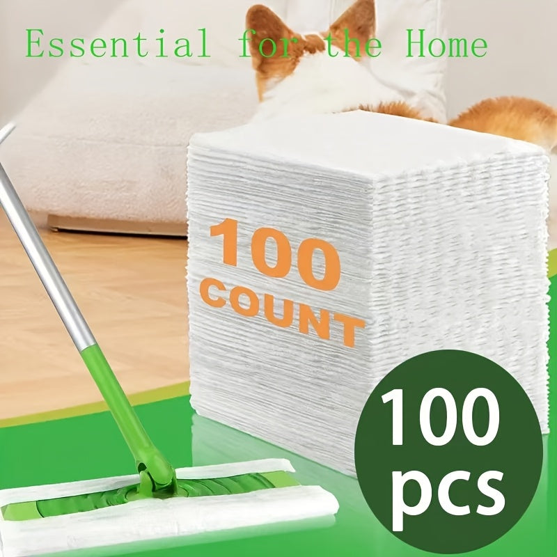 Pack of 60 disposable Multi-Surface Electrostatic Dusting Cloths for Lint-Free cleaning, suitable for use in living rooms, bedrooms, bathrooms, kitchens, and outdoors. These cloths are non-tracking and do not require electricity or batteries. Made from