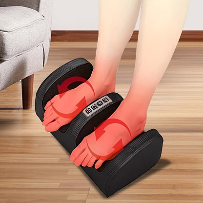 Shiatsu foot massager promotes circulation and relaxation, with heat feature. Ideal gift for both men and women on Father's Day or Mother's Day.