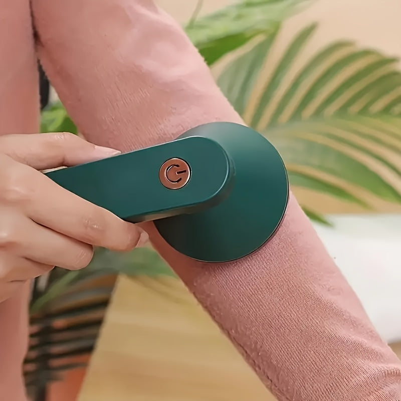 Keep your clothes looking new with our Rechargeable Fabric Hair Remover! This portable USB powered pilling trimmer is perfect for removing fuzz and de-pilling clothes at home. With a lithium battery powered design and 400mAh capacity, it is ideal for