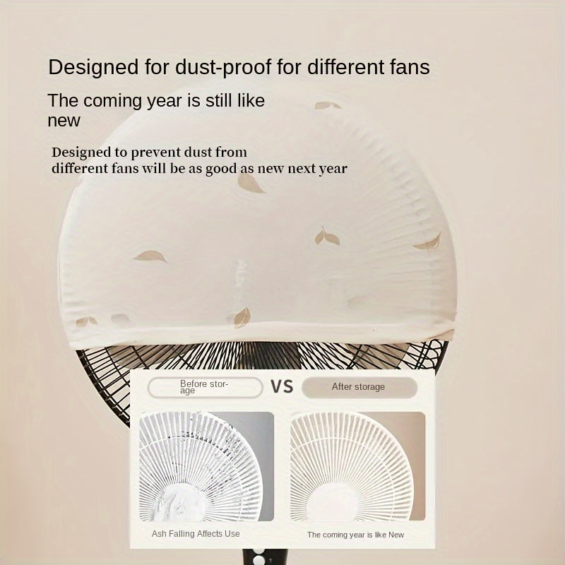 Protect your tower fan with this durable dust cover. Made from easy-clean fabric, this cover is designed to fit most vertical electric fans. An essential home accessory, this cover will keep your fan clean and in good condition while not in use. Perfect