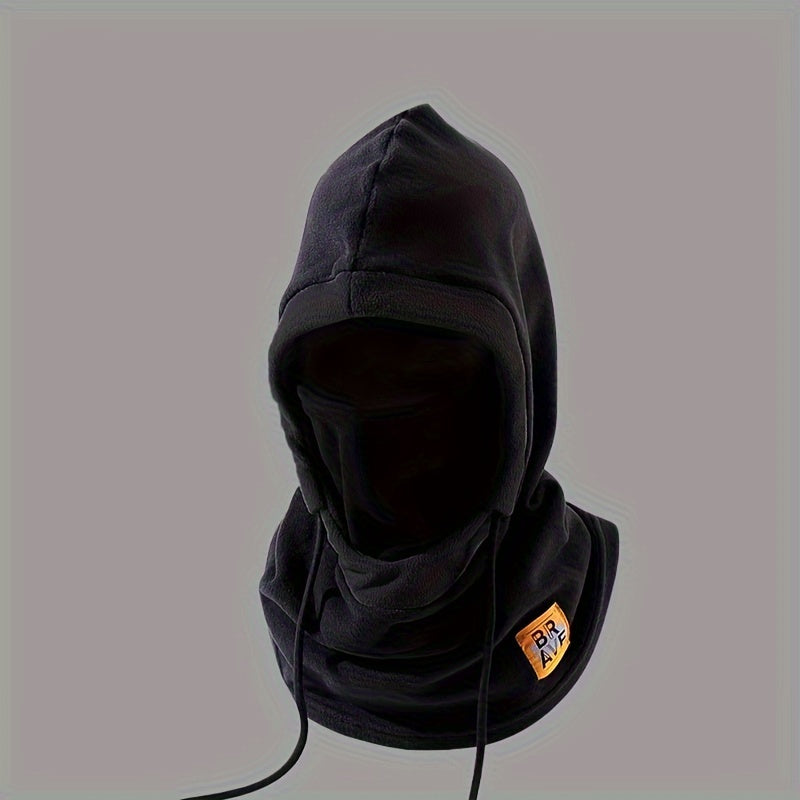 Protection from the wind with a fleece balaclava that keeps you warm, featuring a knit neck gaiter with ear protection. Ideal for cycling and outdoor activities, it is compatible with helmets.