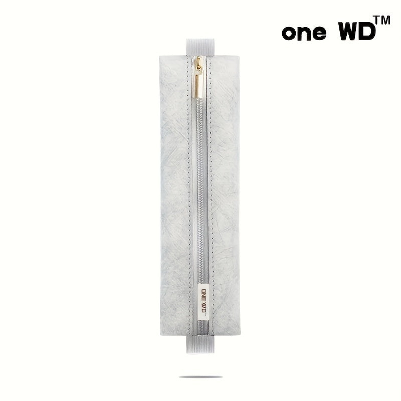 WD Back-to-School 2025 Collection: Lightweight pen sleeve made from Dupond paper with zipper closure - a stylish and durable pencil case for students, ideal for school supplies.