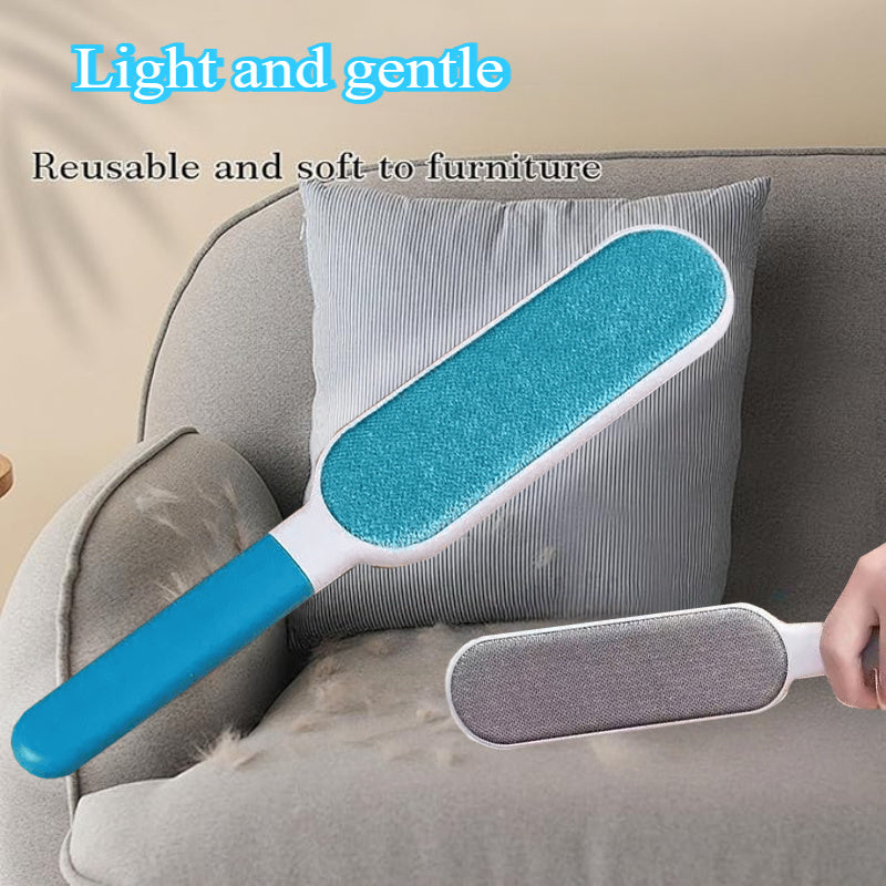 Introducing the 1pc Pet Hair Removal Brush - the ultimate solution to pet hair woes. A must-have for every home cleaning arsenal, this brush effortlessly tackles any hair challenge, keeping you free from the frustrations of pet hair. Say goodbye to pesky