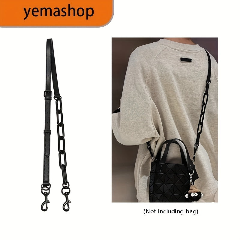 Stylish Handbag Strap in Microfiber & Resin - Adjustable Length 97.99-122.0cm, Ideal for Bag Customization and Crafting