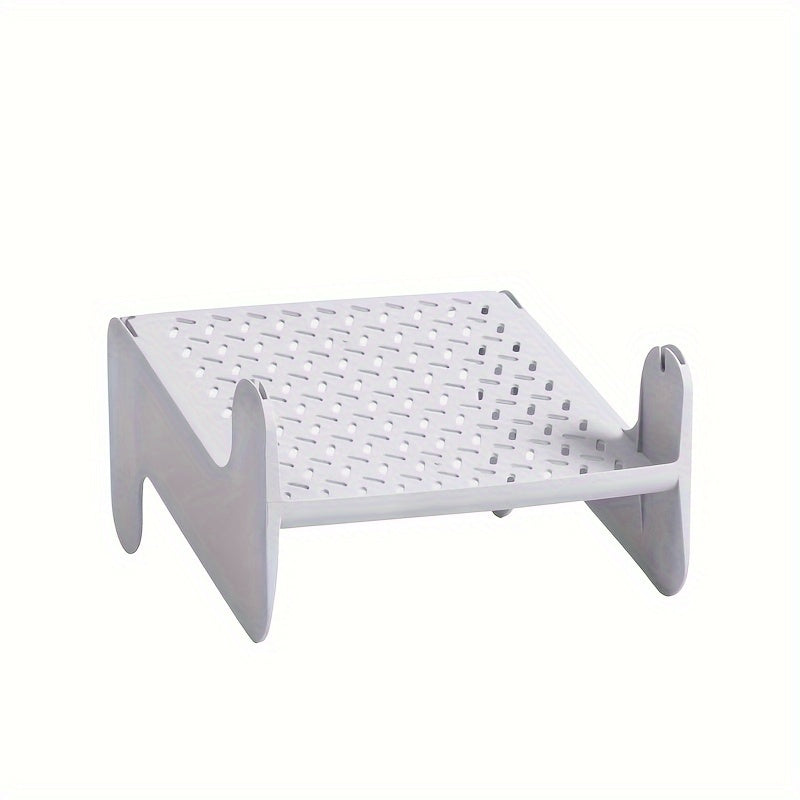 Get your hands on the 1pc Modern Multi-Layer Plastic Shoe Rack, the perfect space-saving storage solution for any room. With easy assembly and sturdy construction, this shoe rack is ideal for indoor use without the need for electricity. Keep your shoes