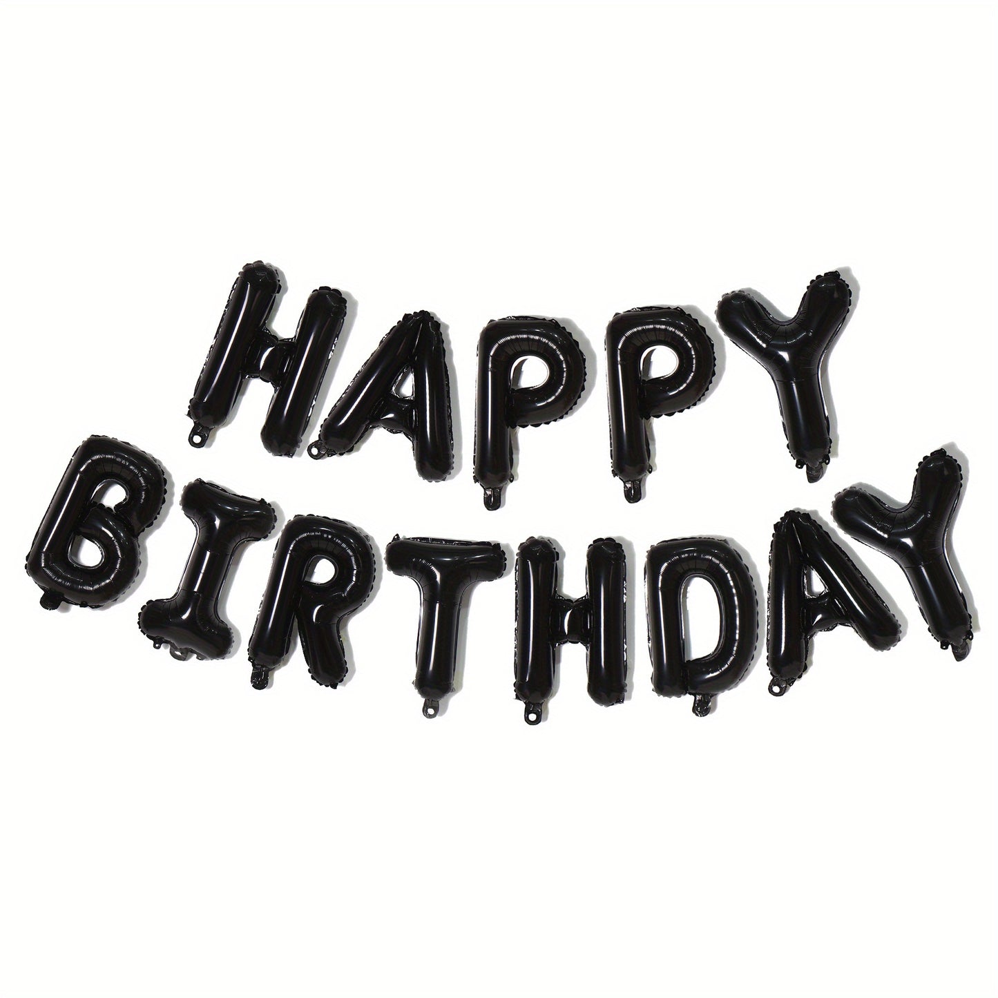 16-inch American Version Happy Birthday Letter Balloon Set, Aluminum Film, Factory Direct Sales