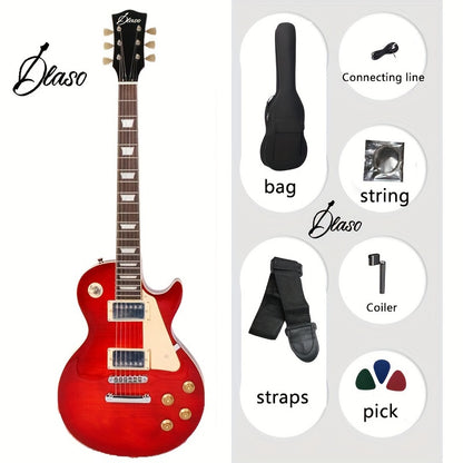 DLASO Electric Guitar LP - a classic beginner and professional electronic guitar set by DEASO DILASUO