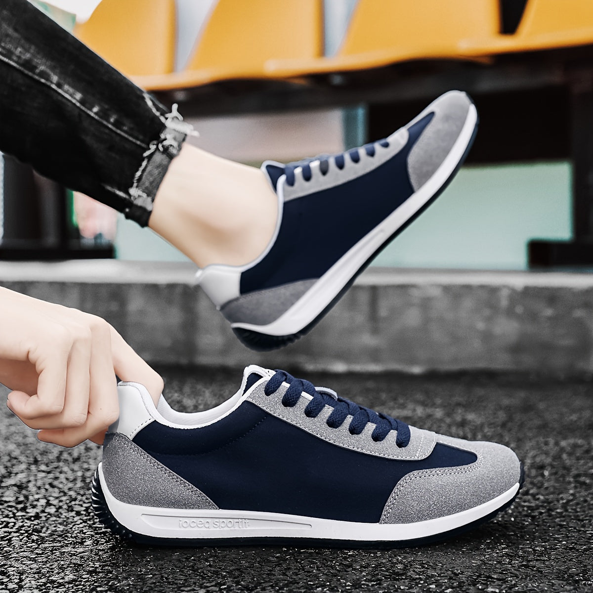 New Autumn Men's Canvas Casual Shoes with Soft Anti-Slip Bottom and Breathable Anti-Odor Features