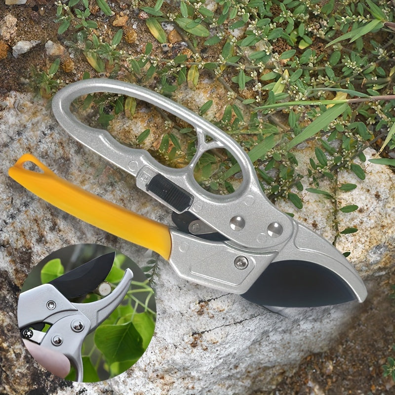 1pc Pruning Shears with Spring for Fruit Picking or Branch Pruning, Labor-Saving Garden Tool