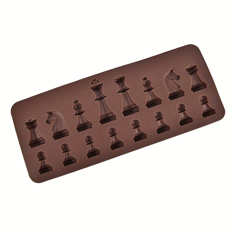 Chess Chocolate Mold (1 Piece), 3D Silicone Mold for Chess Candy, Fondant, and Biscuits - Perfect DIY Cake Decorating Tool, baking Tools, Kitchen Gadgets, and Accessories for Home Kitchen Items