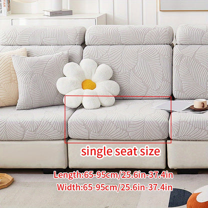 Non-slip elastic sofa slipcover protects furniture year-round in any room.