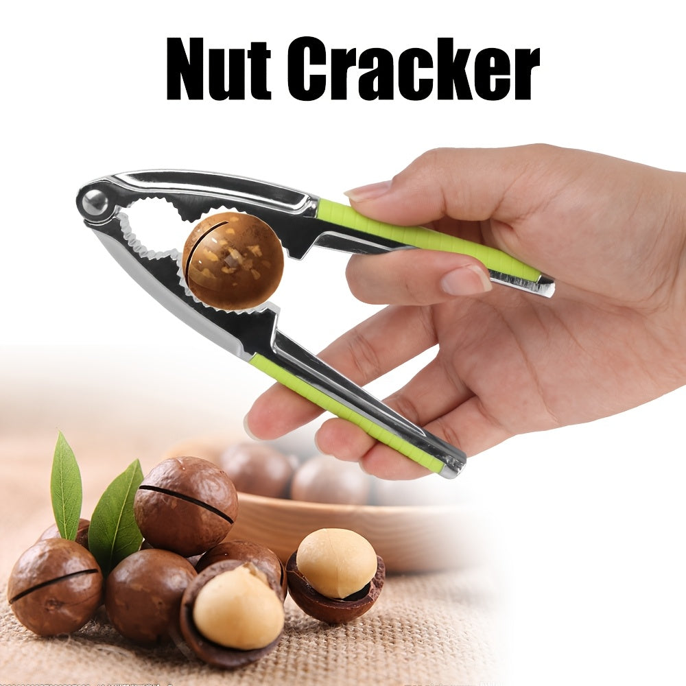 Multi-Functional Metal Nutcracker Pliers - Durable Tool for Quick Shell Opening of Pine, Walnut, Hazelnut in the Kitchen