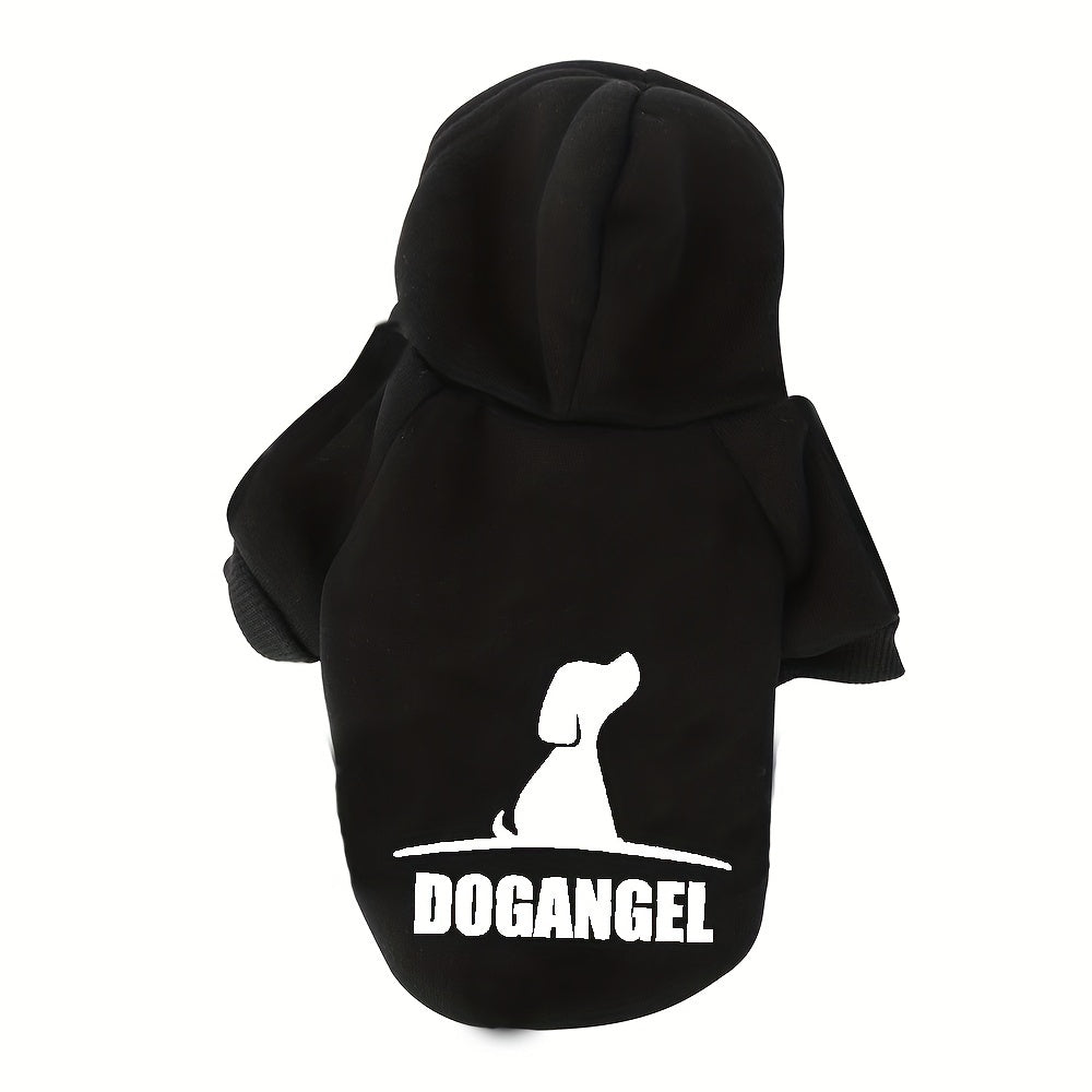 Stylish pet hoodie for fashionable dogs.