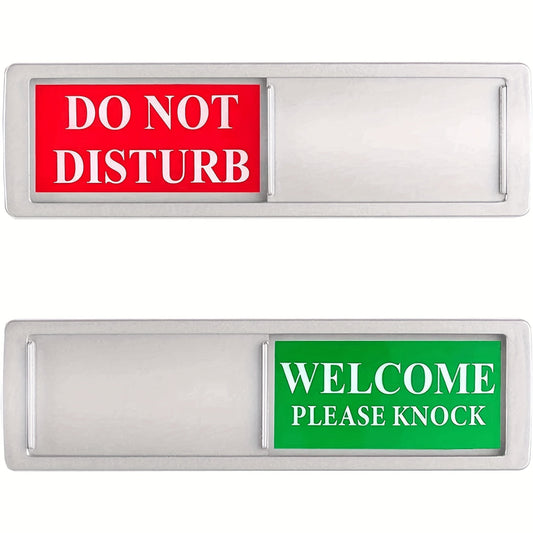 Privacy sign for home, office, restroom, meeting room, hotel, and hospital: 1 piece, do not disturb.