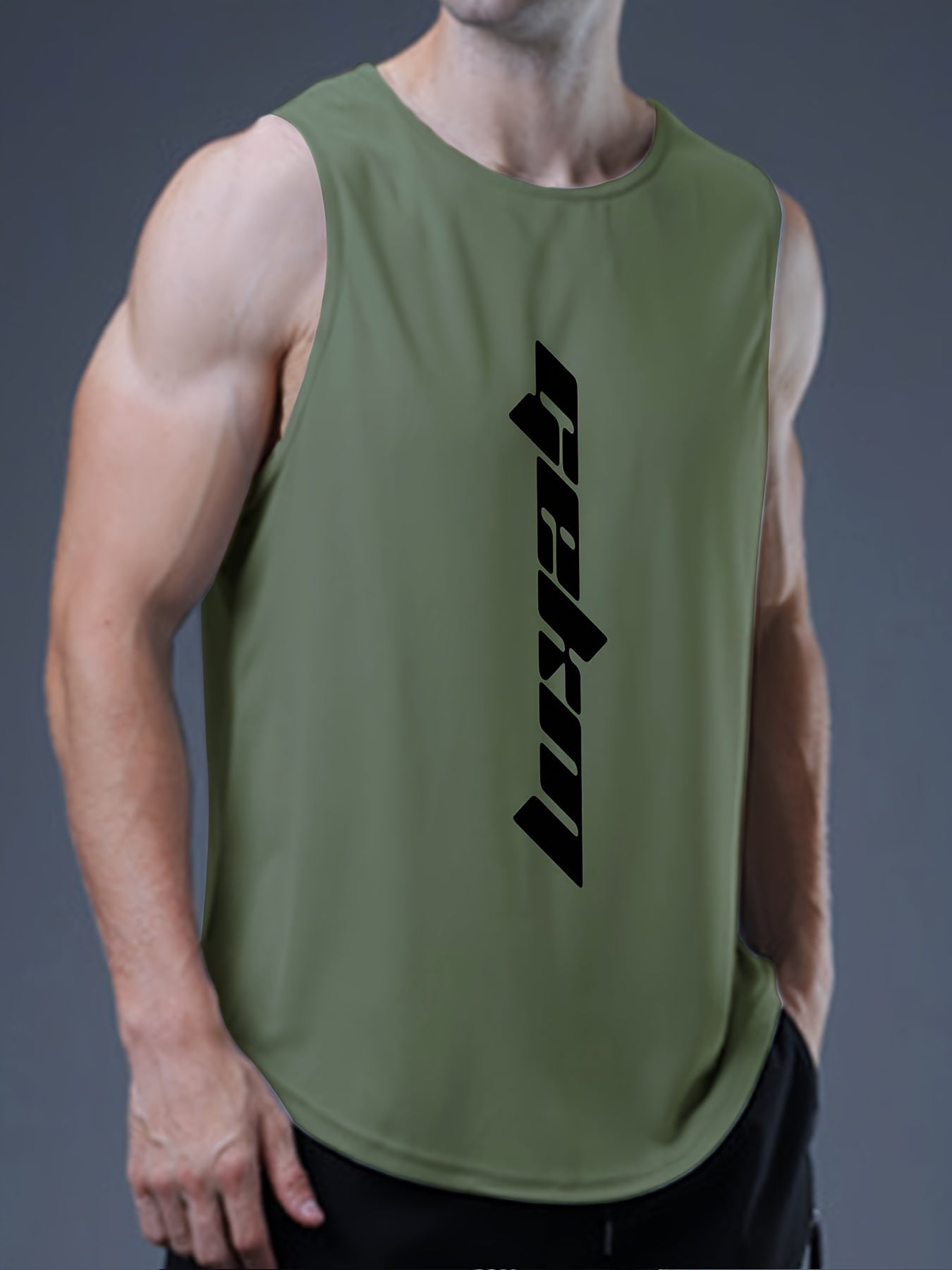 Men's Summer Fashion 3-pack of Sportswear, includes tank tops and drawstring shorts for casual, basketball, and fitness wear.